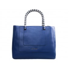 Bvlgari Serpenti Medium Tote Dunkelblau