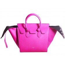 Celine Tie Bag Original Leder Hot Pink
