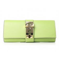 Hermes Medor Clutch Apfelgrün