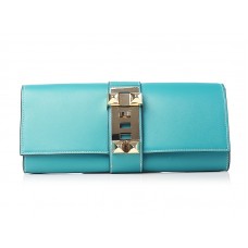 Hermes Medor Clutch Türkis