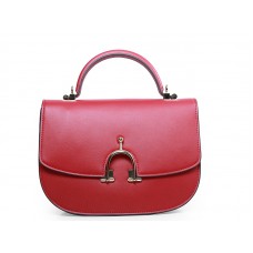 Hermes Stirrup Schultertasche Rot