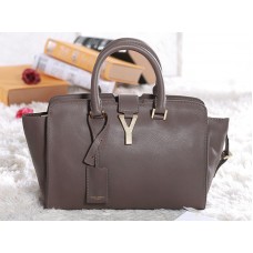 Yves Saint Laurent Cabas Chyc Original Ledertasche Khaki