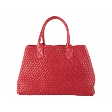 Bottega Veneta Barcelona Cabat Rot