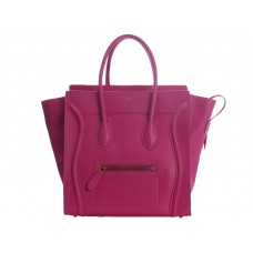 Celine Luggage Medium Tote aus Kalbsleder in Pink