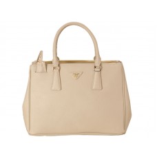 Prada Saffiano Lux Tote Weiß