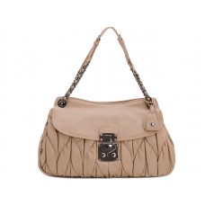 Miu Miu Matelassé Schultertasche Rosa