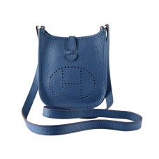 Hermès Evelyne Tasche PM Tiefblau