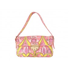 Prada Foulard-Pint Schultertasche