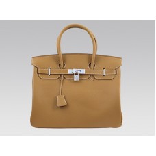 Hermès Birkin 35 cm Togo Clemence Gold
