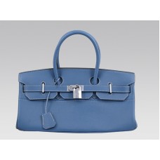 Hermès Birkin JPG 42 cm Togo-Leder Blau