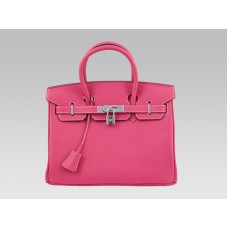 Hermès Birkin 30 cm, Togo-Leder, Rosa