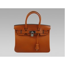 Hermès Birkin 30 Togo Leder Orange