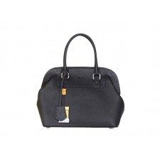 Fendi Original Leder Medium Selleria Adele Satchel Schwarz