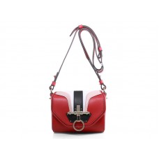 Givenchy Obsidian Kleine Umhängetasche Rot
