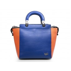 Givenchy Leder-HDG-Cabriolet, Blau-Orange