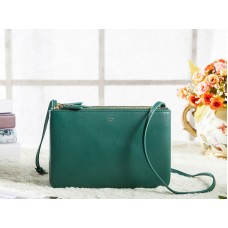 Celine Mini Trio Umhängetasche Olive