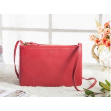 Celine Mini Trio Umhängetasche Rot