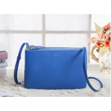 Celine Mini Trio Umhängetasche Hellblau