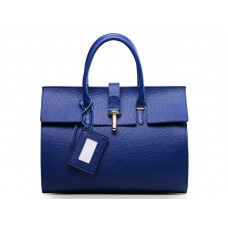 Balenciaga City Bag Leder Groß Blau