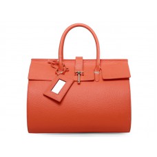 Balenciaga City Bag Leder Groß Orange