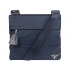 Prada Tessuto Messenger Bag Dunkelblau