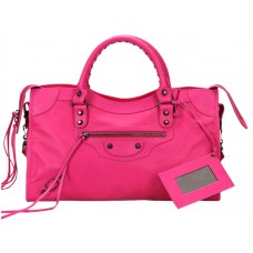 Balenciaga Medium Classic City Bag in Pink