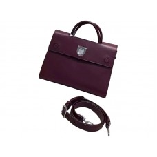 Dior Diorever Tasche Noisette Prestige Kalbsleder Burgund