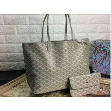 Goyard Saint Louis Tote Mm Khaki