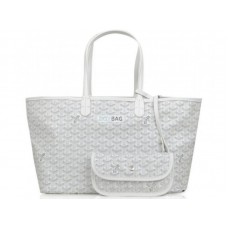 Goyard Saint Louis Tote Mm Weiß