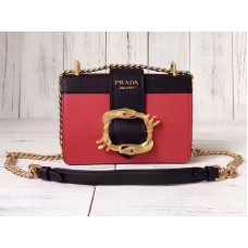 Prada Cahier Tasche Rot