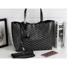Goyard Anjou Reversible Tote Mm Schwarz