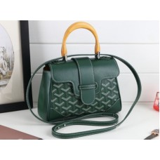 Goyard Saigon Mini-Tasche Grün