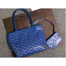 Goyard Anjou Reversible Tote Mini Blau