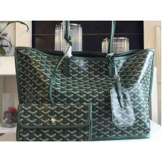 Goyard Anjou Reversible Tote GM Grün