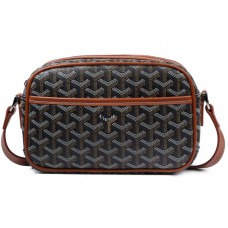 Goyard Chevron Sac Capvert Schwarz Braun