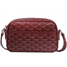 Goyard Chevron Sac Capvert Burgunderrot
