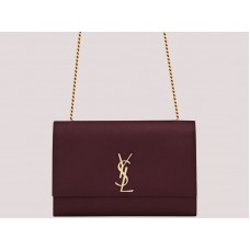 Saint Laurent YSL Große Kate Chain Bag Mauve H-yslshsg073330md3