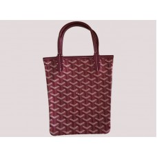 Goyard Poitiers Tote Burgunderrot