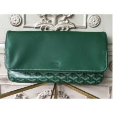 Goyard Goyardine Sainte Marie Soft Clutch Grün