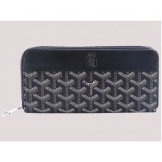 Goyard Goyardine Matignon Geldbörse Schwarz