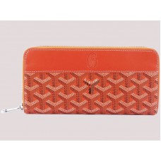 Goyard Goyardine Matignon Geldbörse Orange