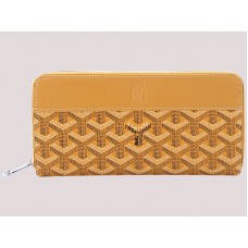 Goyard Goyardine Matignon Geldbörse Gelb