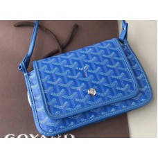 Goyard Goyardine Plumet Umhängetasche Marineblau