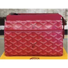 Goyard Mirror Toiletry PM Red