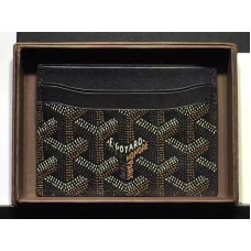 Goyard Goyardine Saint Sulpice Kartenhalter Schwarz