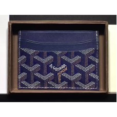 Goyard Goyardine Saint Sulpice Kartenetui Blau