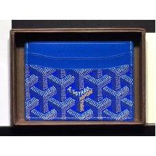 Goyard Goyardine Saint Sulpice Kartenhalter Hellblau
