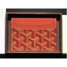 Goyard Goyardine Saint Sulpice Kartenhalter Rot