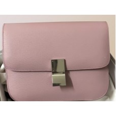 Celine Medium Classic Bag in Box, Kalbsleder, Rosa