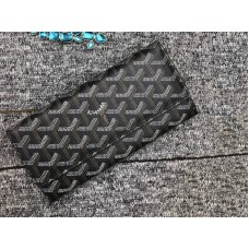 Goyard Varenne Chevron Lange Geldbörse Schwarz